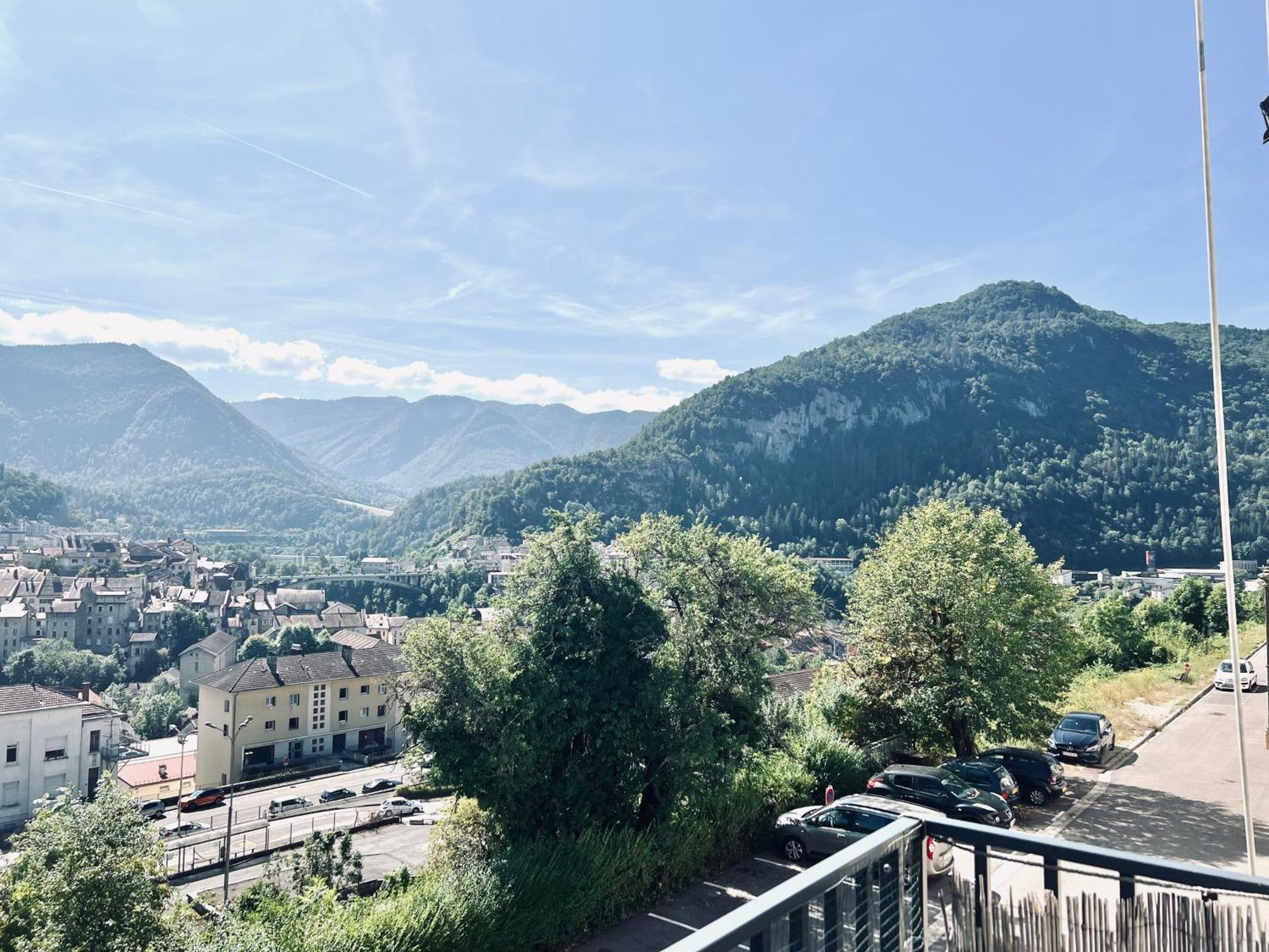 Le Balcon Du Boulevard Bellevue Saint-Claude Dış mekan fotoğraf